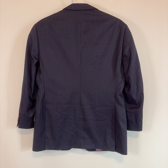 Sartoria Tosi Handmade Italy Mens Blazer‎ 38S Wool Silk Super 150s - Picture 10 of 11